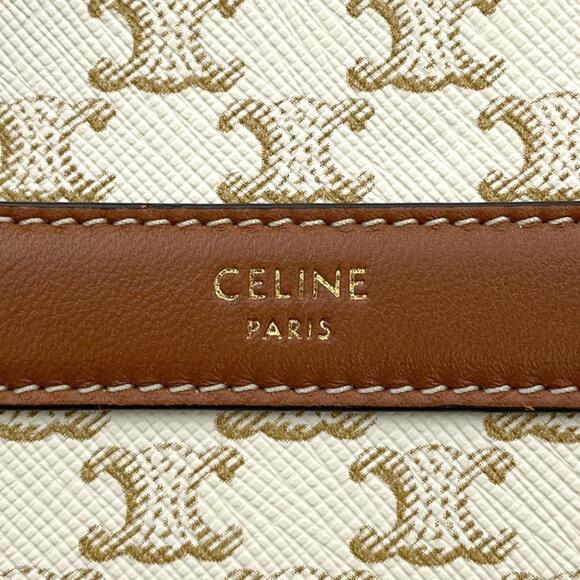 CELINE White Shoulder Bag - Picture 10 of 12
